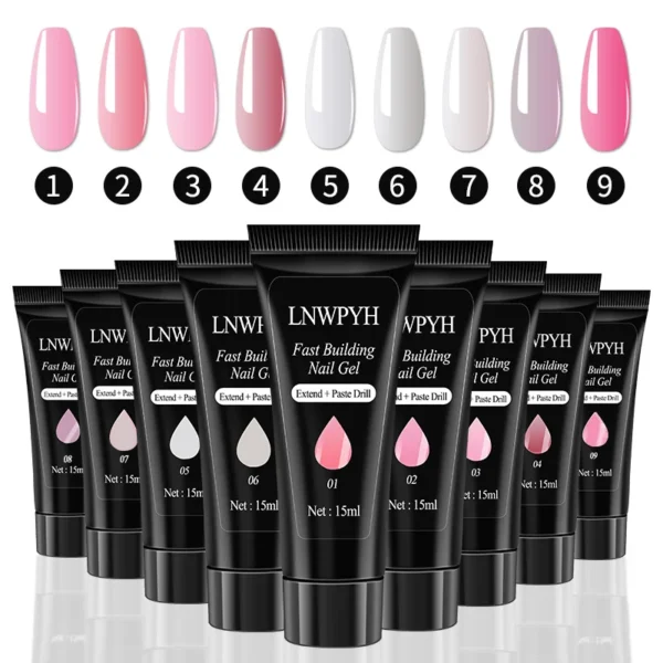 Nail Art Kits: Gel Polish Set with Lamp & Professional Tools - Image 7