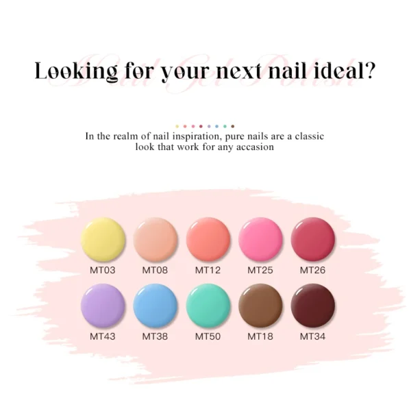 Nail Art Kits: 6PCS Macaron Gel Polish Set for Manicure - Image 3