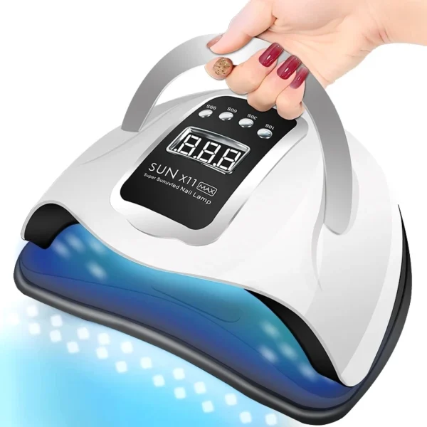Nail Art Kits: Gel Polish Set with Lamp & Professional Tools - Image 2