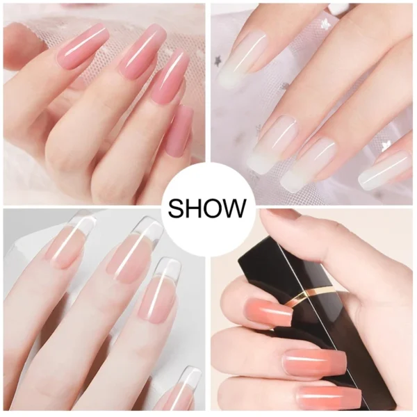 Nail Art Kits: Gel Polish Set with Lamp & Professional Tools - Image 10