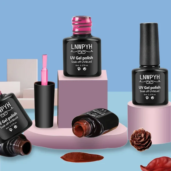 Nail Art Kits: Gel, LED Dryer, Drill, Poly Extensions, Varnish Tools - Image 2