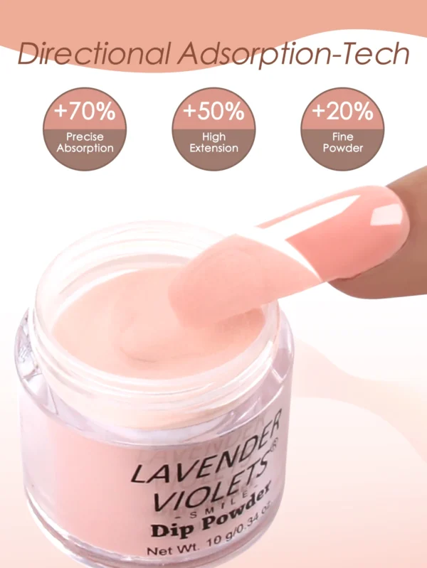 6Pcs Skin Tone Nude Dip Powder Set Air Dry Manicure Kit No Curing Needed - Image 6