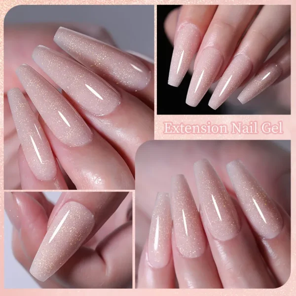 Extension Nail Gel Set for Quick French Manicure Nail Art Kits - Image 4