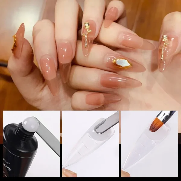 Nail Art Kits: Poly Nail Gel, Extension & Acrylic Art Set - Image 3